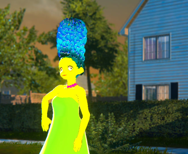 Marge the anime by lillythefade on DeviantArt