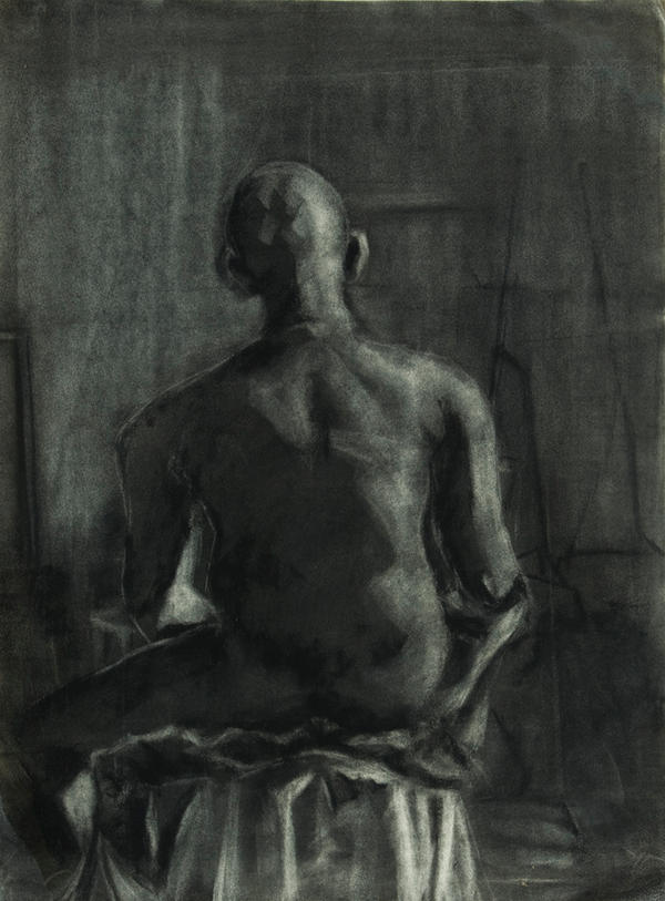 Male Model in Charcoal