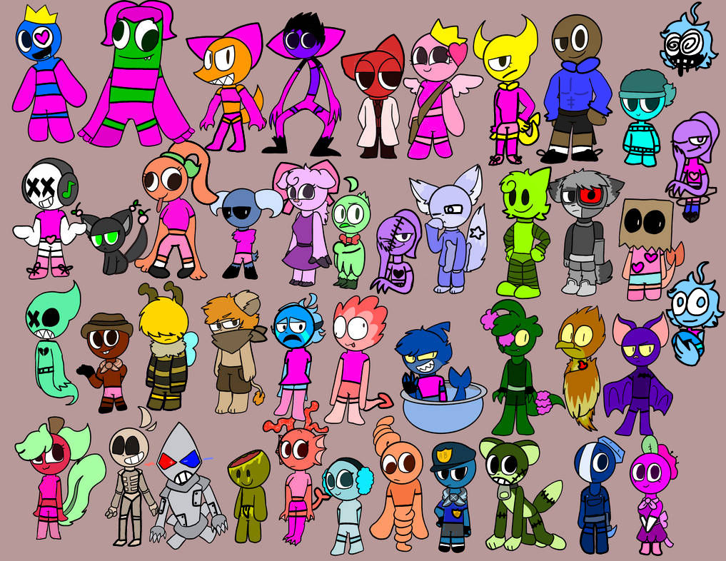 Candy friends by pinkdankygirl on DeviantArt