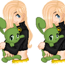 Terra and BeastBoy