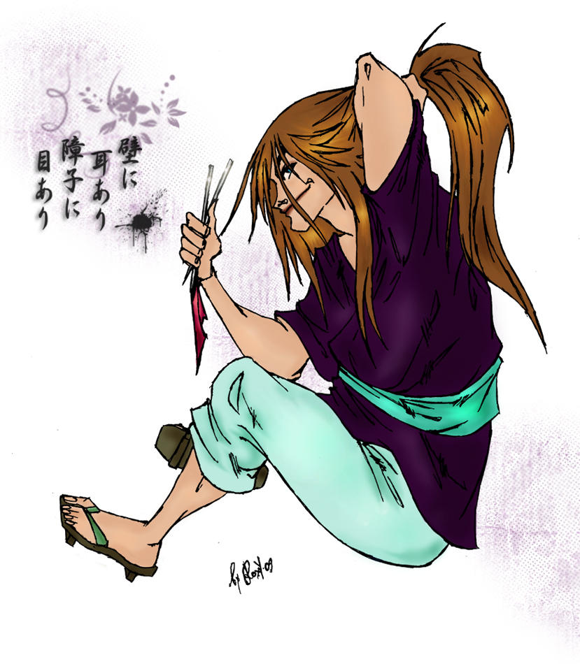 Raiga Kurosuki: Brush it.. by RoxySpaulding on DeviantArt