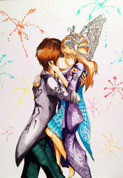 A/K Kiss, COPIC Illustration