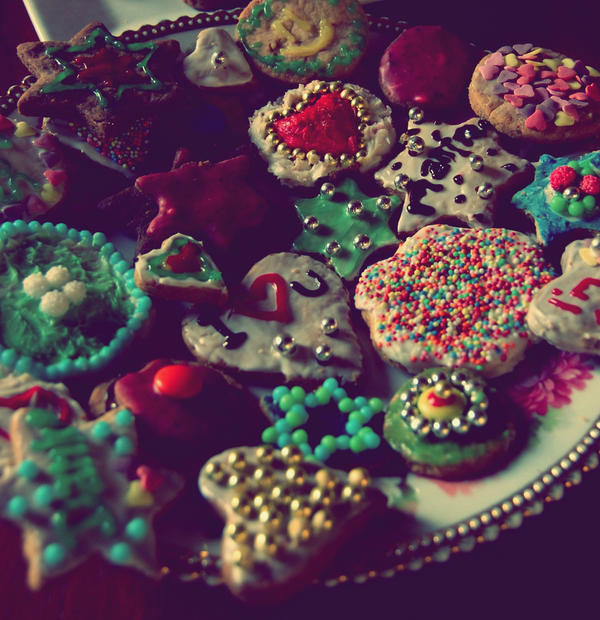 colorful cookies