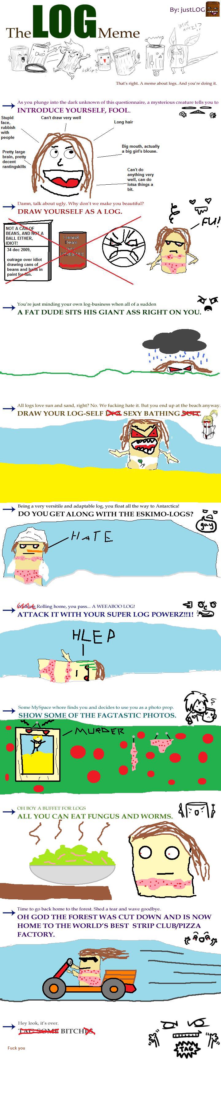 Log meme by tantoespang on DeviantArt
