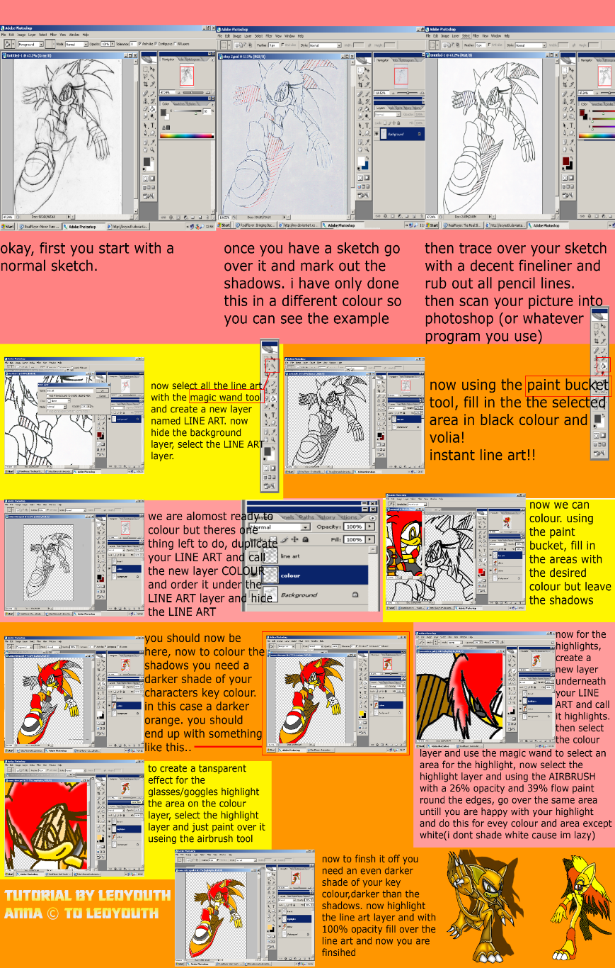 Riders Tutorial :: Leoyouth by Sonic-Riders-Club on DeviantArt