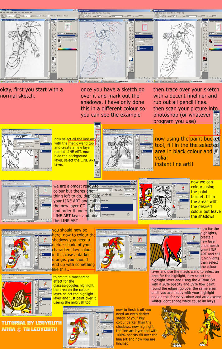 Riders Tutorial :: Leoyouth by Sonic-Riders-Club on DeviantArt