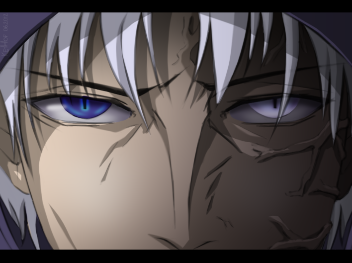 Eyes of dispair. Fate Zero. Matou Kariya