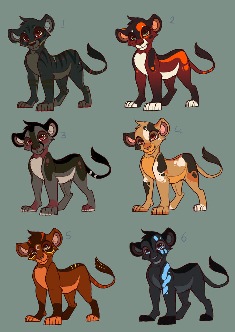 Lion Adoptables -POINTS-