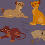 More Lion King cub adoptables -ALL GONE-