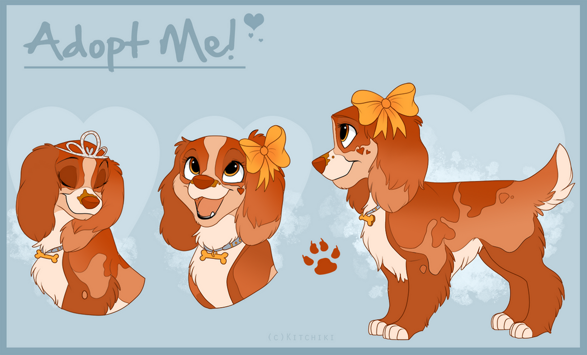 Puppy Princess Adoptable-Cocker spaniel-ADOPTED- by Kitchiki on DeviantArt