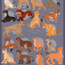 TLK Style Lioness Adoptables -lot 4-