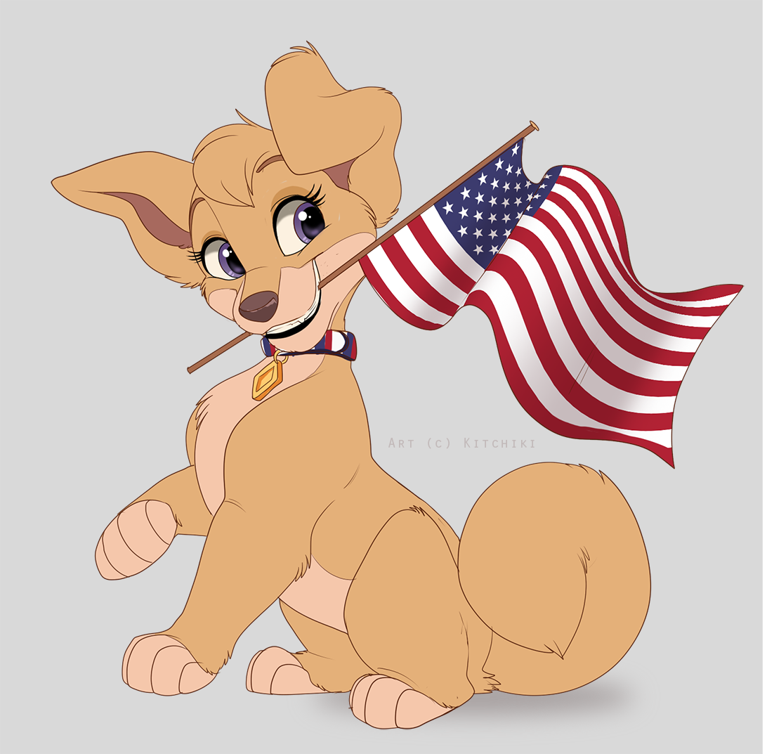 images Angel Deviantart Lady And The Tramp 2 angel july 4th by kitchiki on deviantart