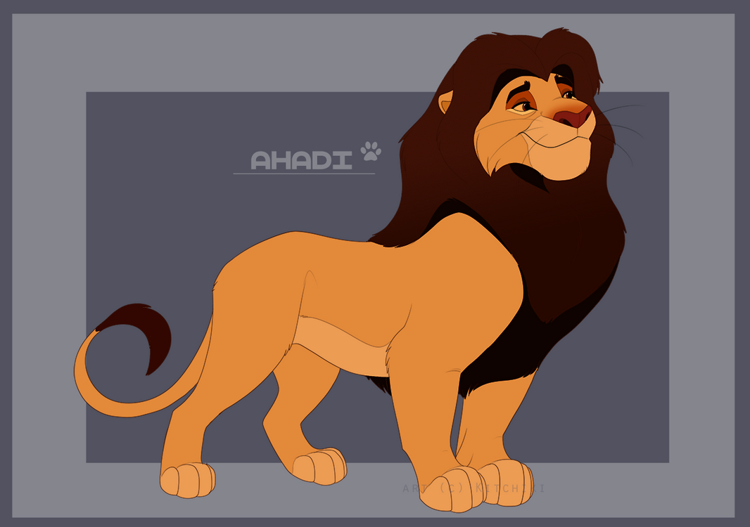 King Ahadi-Father of Mufasa by Kitchiki on DeviantArt.