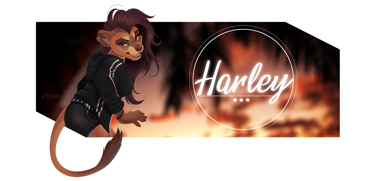 Harley Refsheet Banner by Kitchiki on DeviantArt