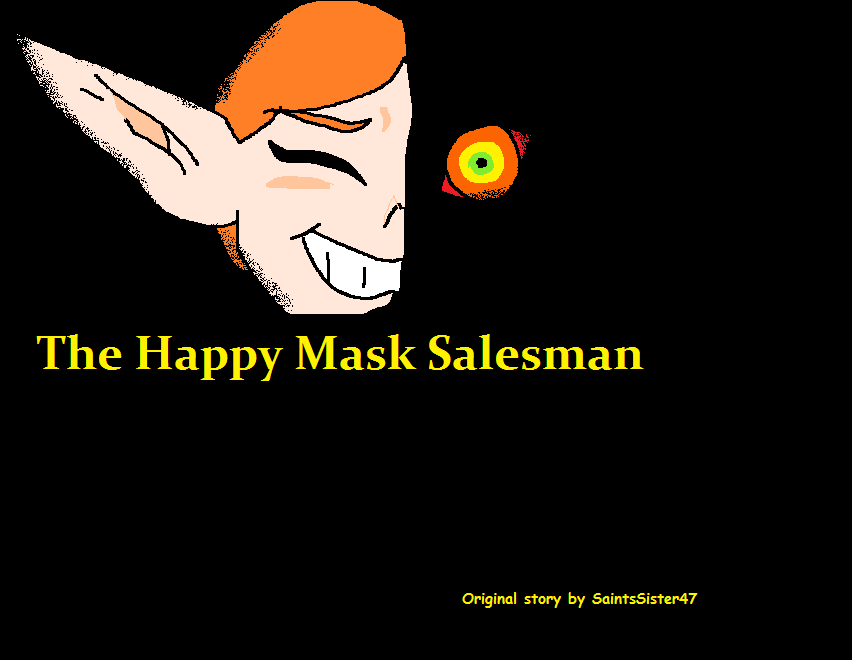 The happy mask salesman : cover