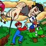 Achievement Hunter: Lets Play New Super Mario Bros