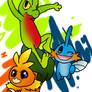 Hoenn Starters