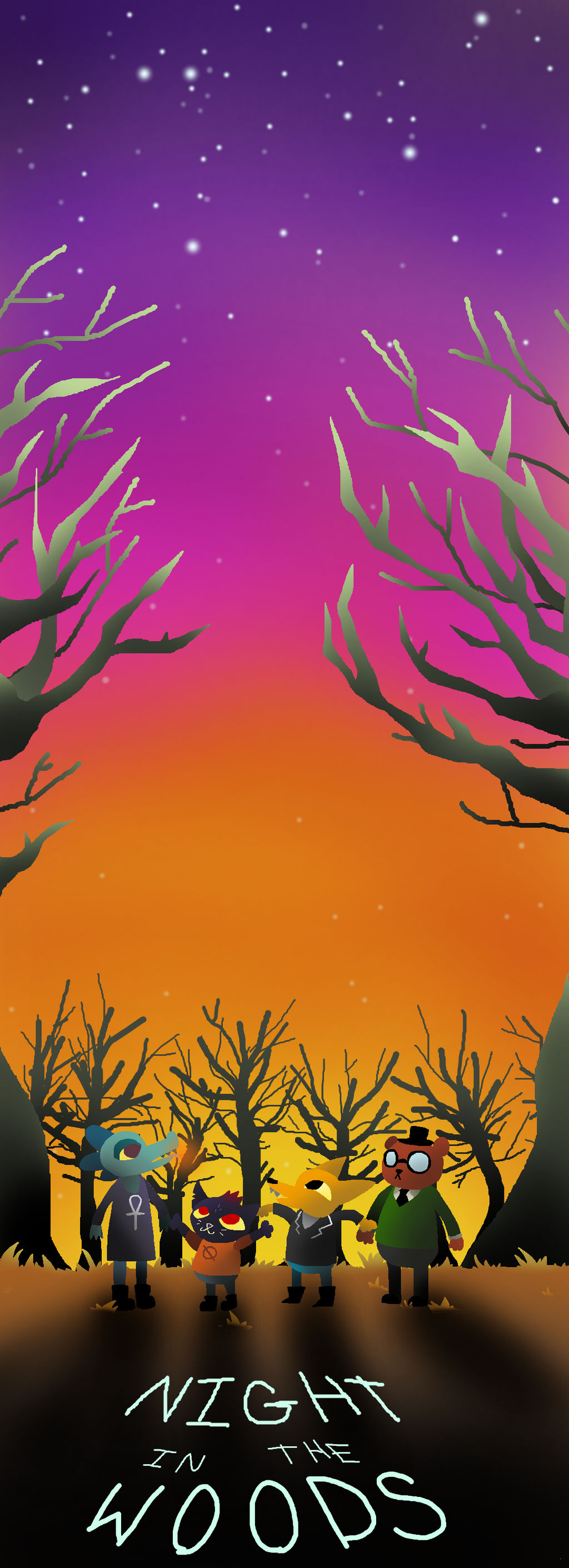 Night In The Woods by SaintsSister47 on DeviantArt