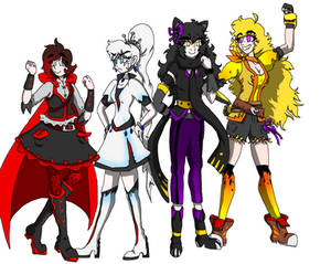 RWBY Original Outfits