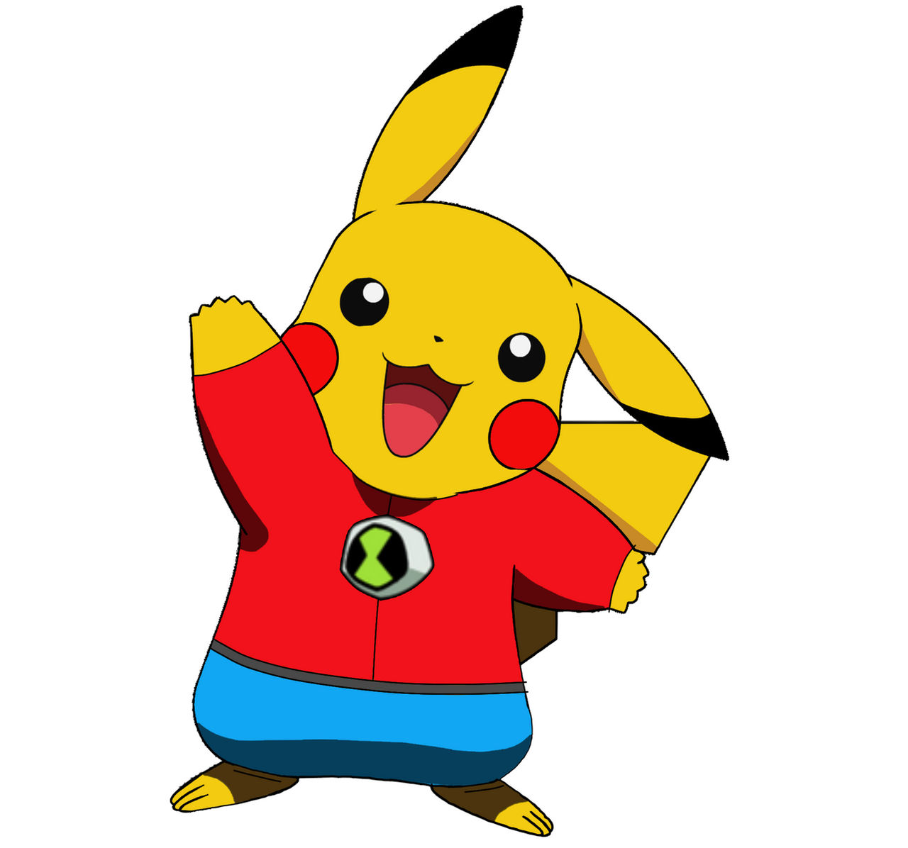 Pikachu Ten ben 10 pikachu by rurerozarate on DeviantArt