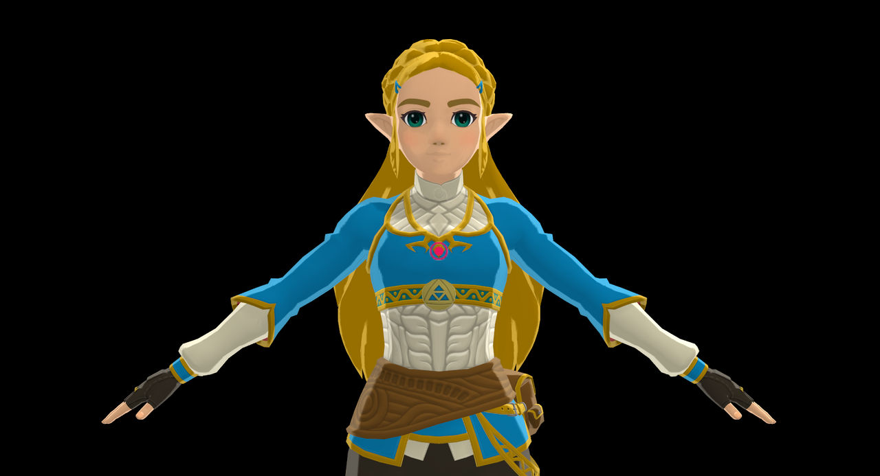 Zelda Model Zelda MMD model by Linkpharm on DeviantArt