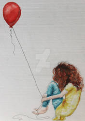 Girl with balloon