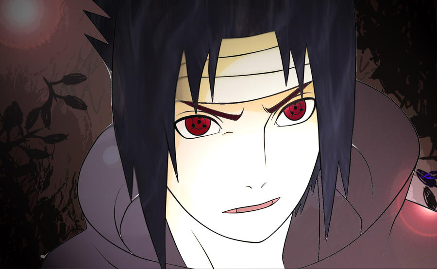 Sasuke-colored lineart 3