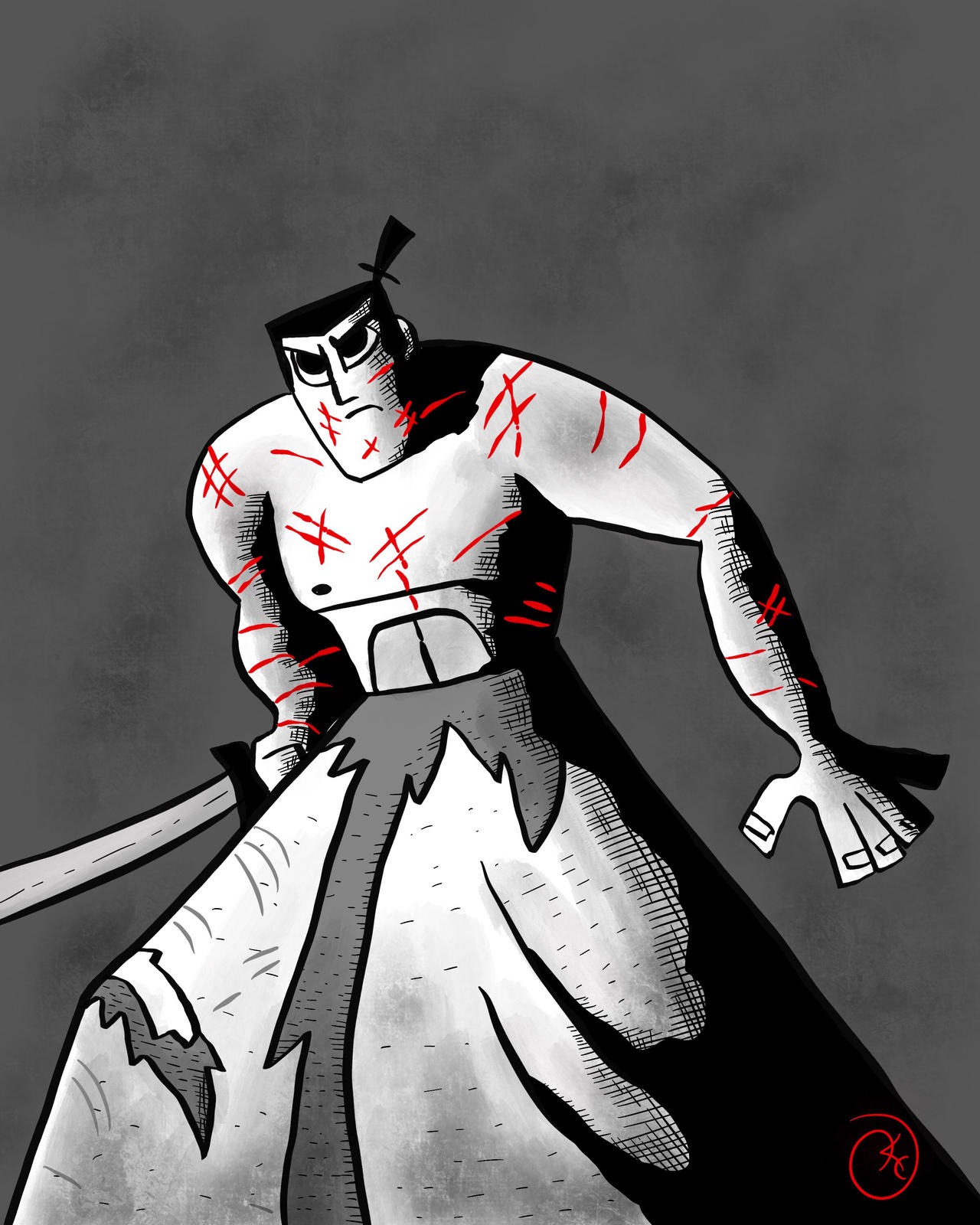Samurai Jack Rave Deviantart Samurai Jack Fan Art Nelson Mavare On X: