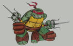 Raph from a ColoringBook by rugdog