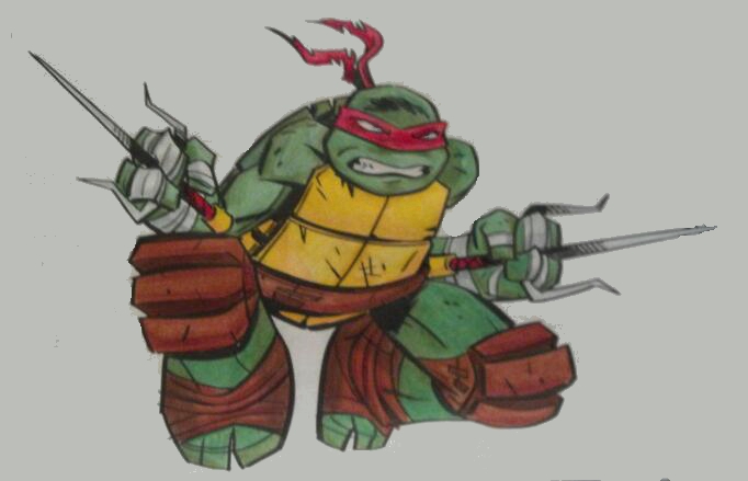 Raph from a ColoringBook