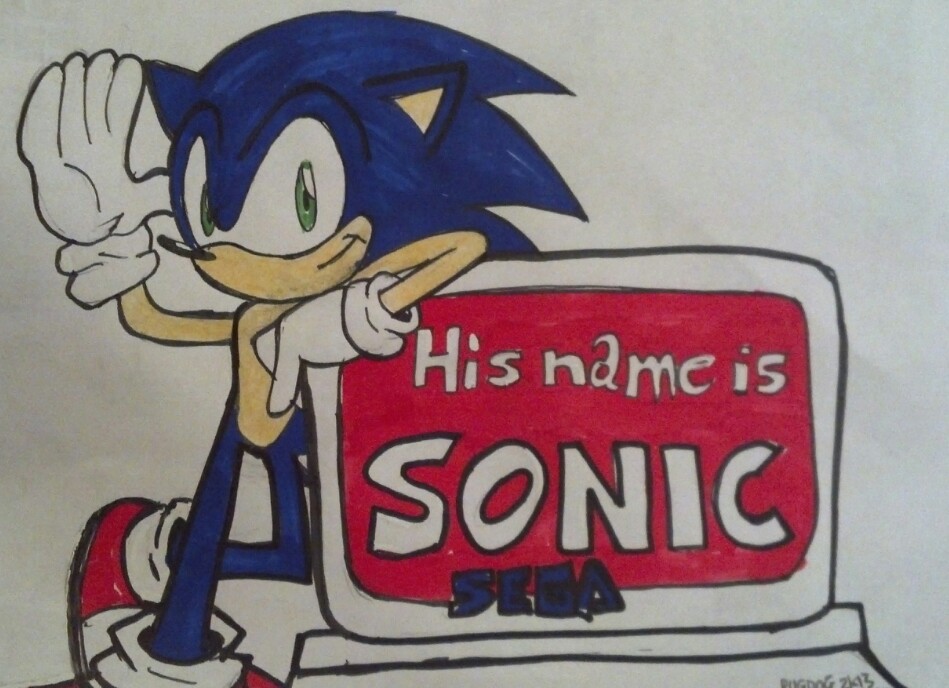 His name is SONIC