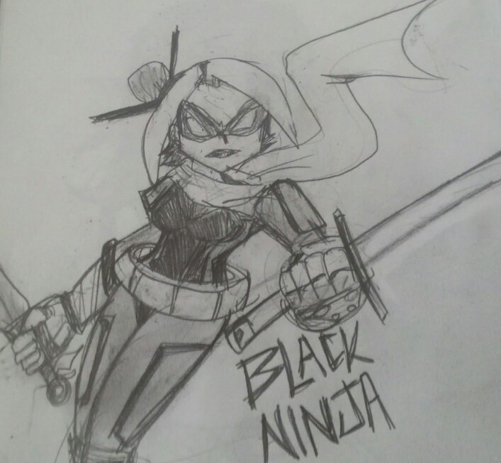 Black Ninja sketch