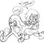 lil sally chasing lil knux