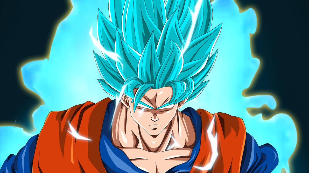 Ascended Super Saiyan Blue Goku By Weeabookami On Deviantart