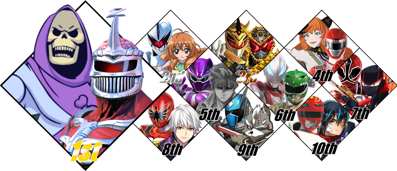 Top 10 Favorite Power Rangers Matchups by LandonTalksALot on DeviantArt