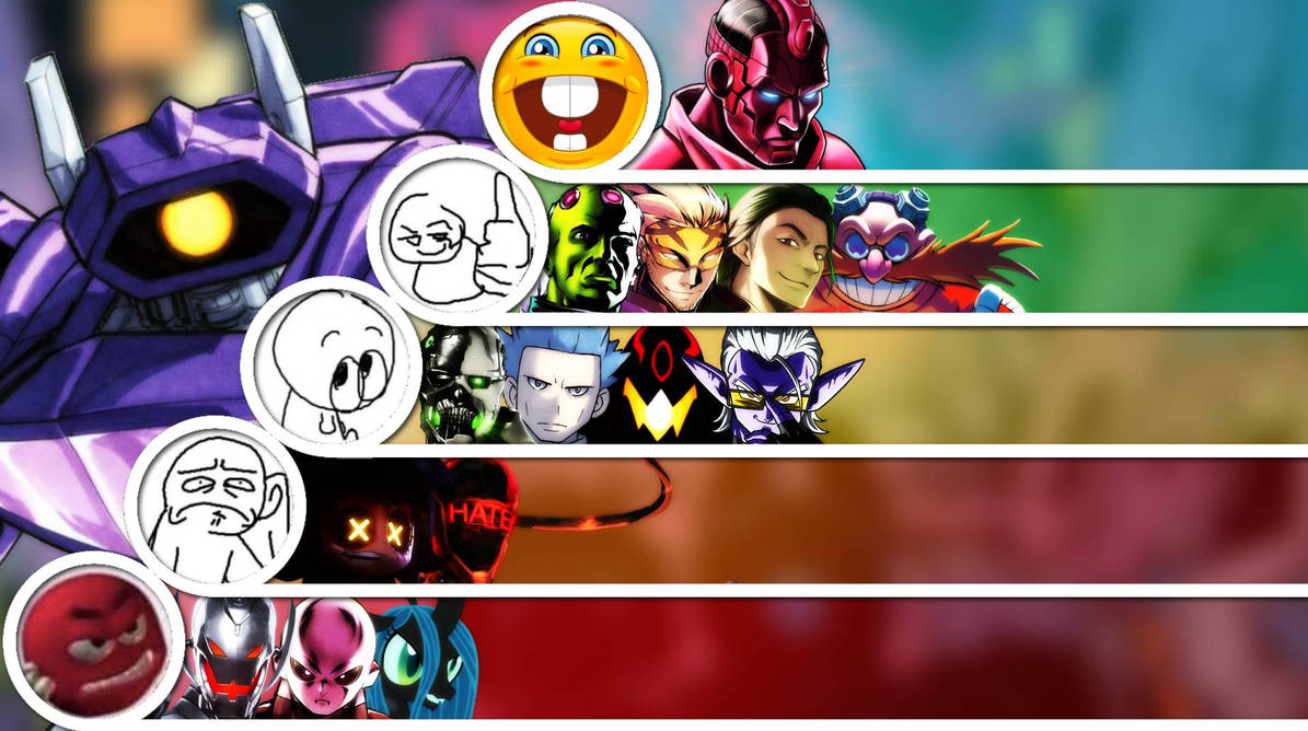 Shockwave Matching Shockwave Matchup Tier List by LandonTalksALot on DeviantArt
