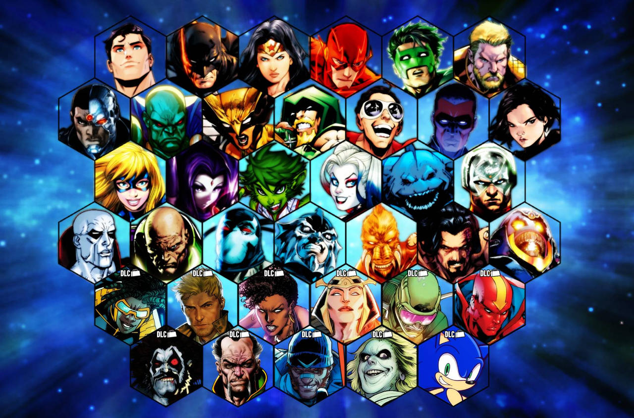 Custom Fighting Game Roster Fanmade DC Fighting Game Roster (non-Injustice) by LandonTalksALot on ...