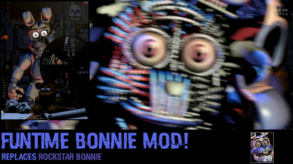 Ultimate Custom Night: Funtime Bonnie mod! by Rickerdibble on DeviantArt