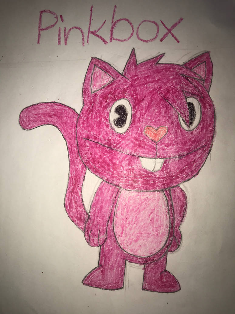 (My HTF OC) Pinkbox by pinkboxthecat45 on DeviantArt