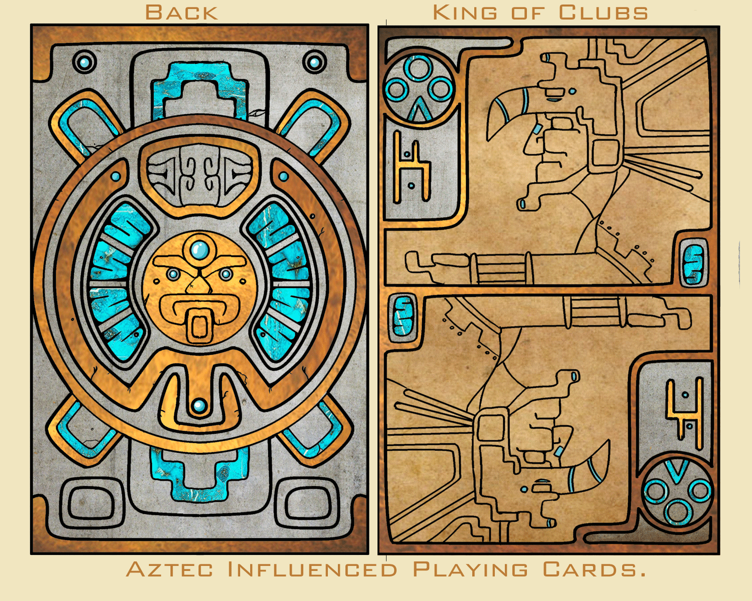 Aztec Playing Cards by starder on DeviantArt