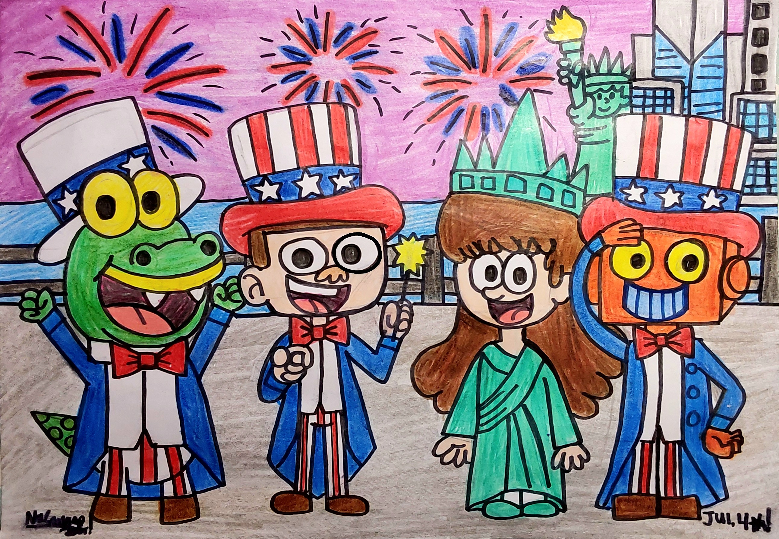 Fireworks Deviantart New York's 4th of July Fireworks! by Nashwaputri on DeviantArt