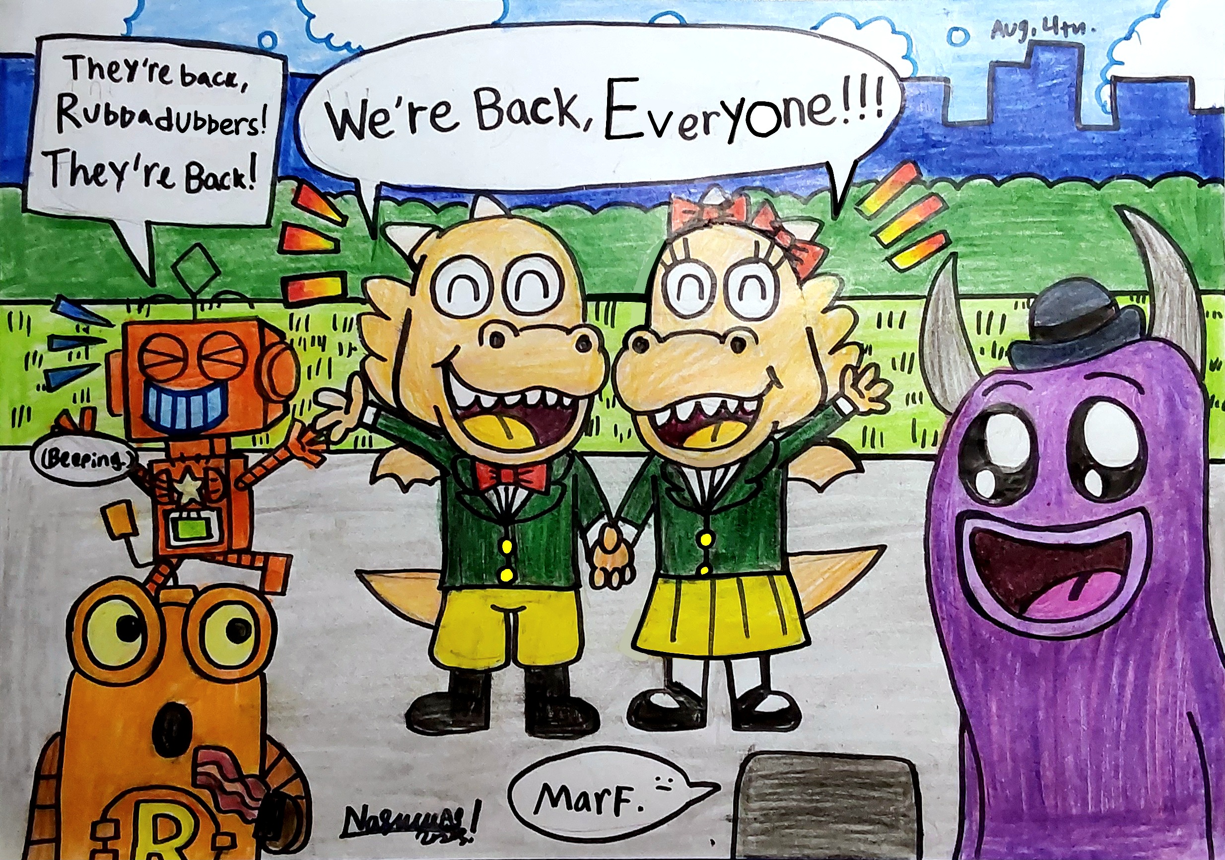 Tong Tong and Ting Tong's Back! by Nashwaputri on DeviantArt