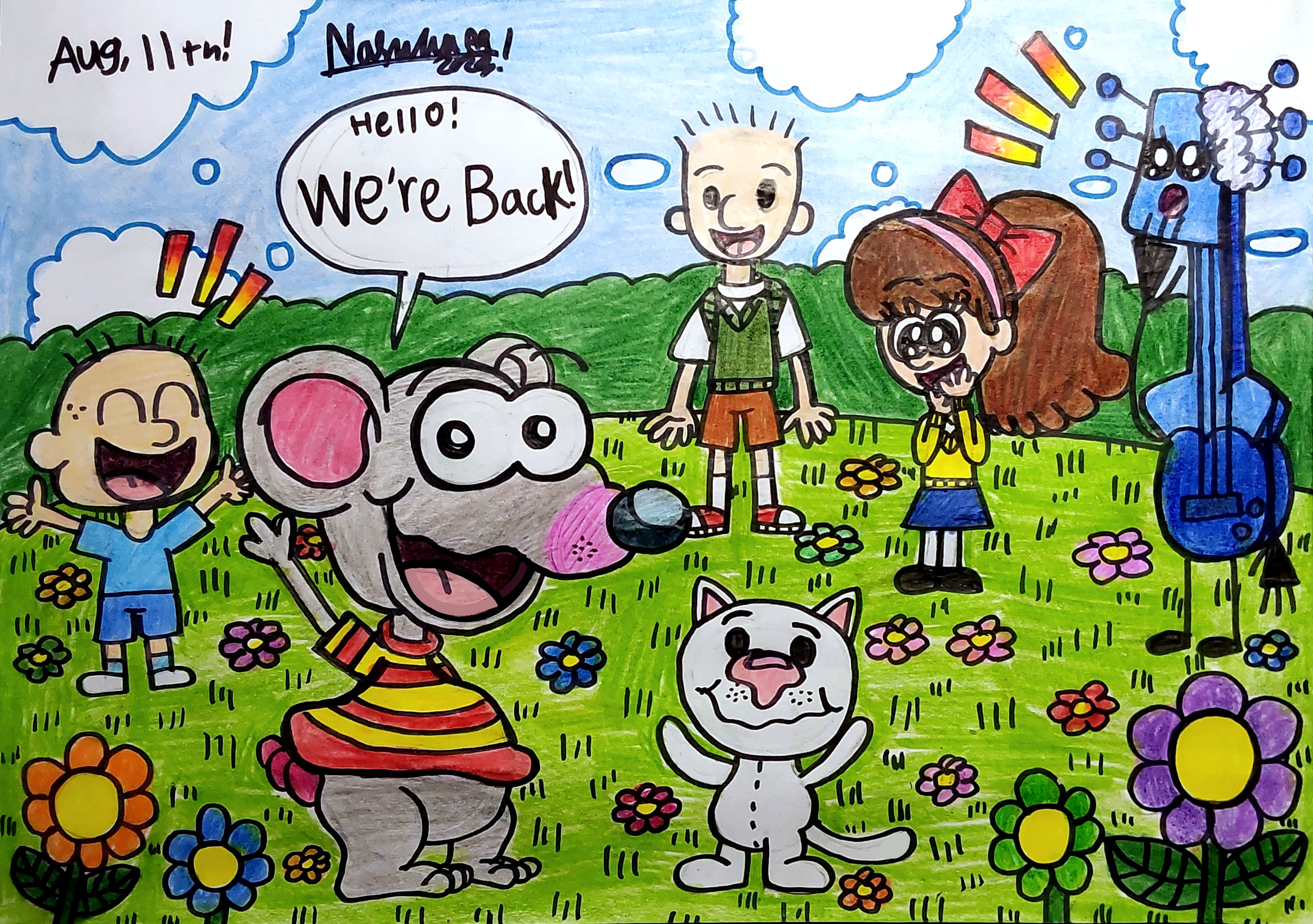 Toopy Character Rotations Toopy and Binoo's Back! by Nashwaputri on DeviantArt