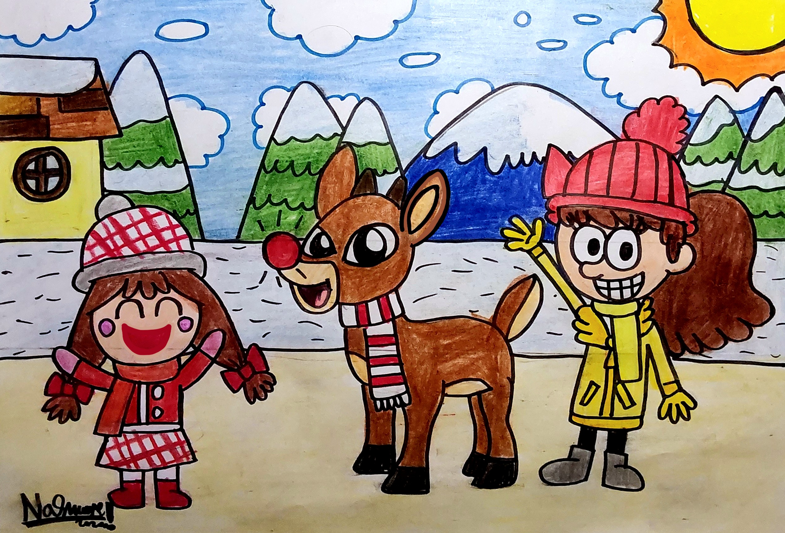Be More Like Rudolph AVRBDBSC: Rudolph the Red Nose Reindeer! by Nashwaputri on DeviantArt