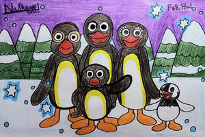 Meet Pingu and his Family!