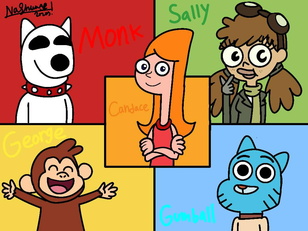 5 Random Characters by Nashwaputri on DeviantArt