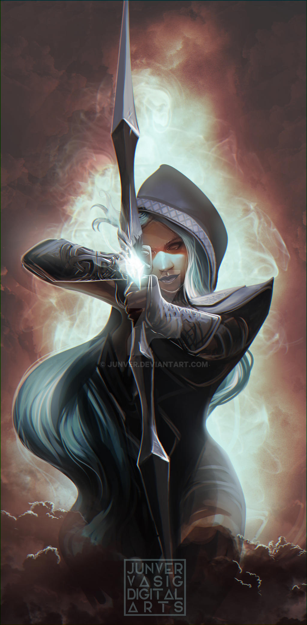Drow Ranger of DOTA2 by junver on DeviantArt