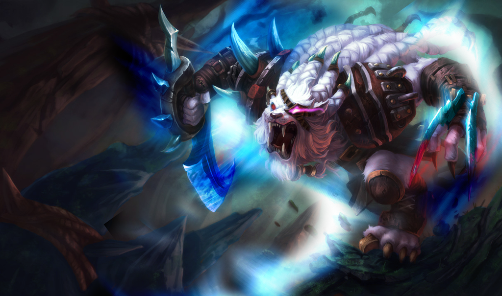 Rengar Frost Skin -League Of Legends by DarkaiAsakura on DeviantArt