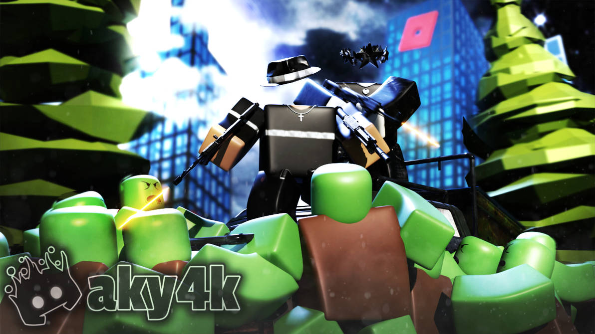 Roblox Scene GFX Zombies by aky4k on DeviantArt