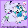 .Happy Birthday Rocketto.